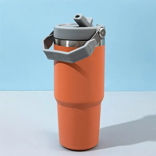 20oz Insulated Tumbler with Handle & Lid