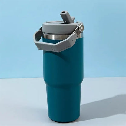 20oz Insulated Tumbler with Handle & Lid