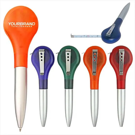 Retractable Measuring Tape Pen Combo