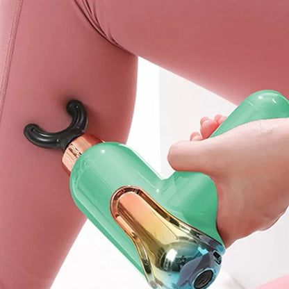 Rechargeable Mini Massage Gun with Display