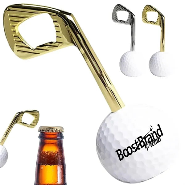 Golf Club Bottle Opener with Ball Base