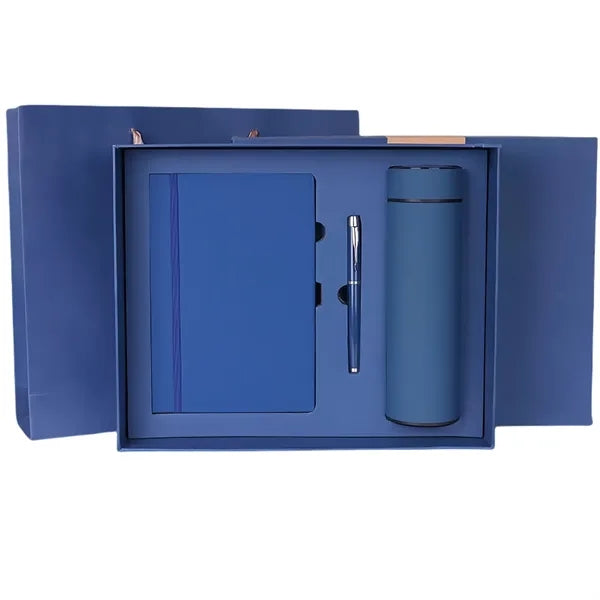 Business Gift Set With Notebook Pen Tumbler And Bag