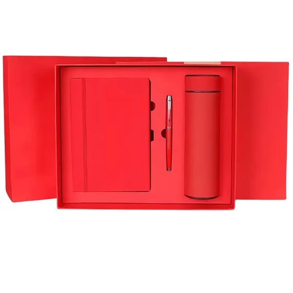 Business Gift Set With Notebook Pen Tumbler And Bag