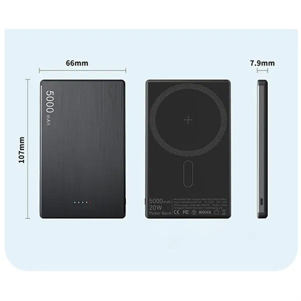 5000mAh MagSafe Fast Charging Powerbank