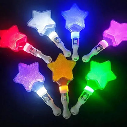 Light-Up Star Wand for Events and Celebrations