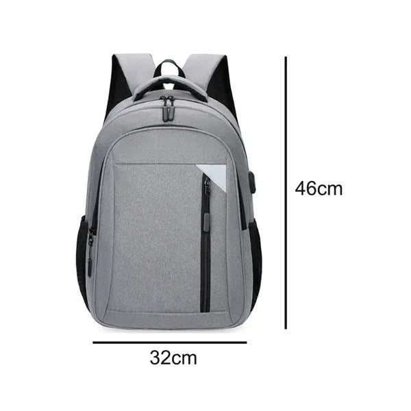 25L Durable Commuter Backpack with USB Charging Port