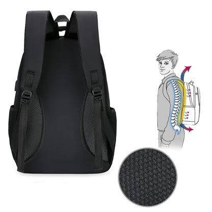 25L Durable Commuter Backpack with USB Charging Port