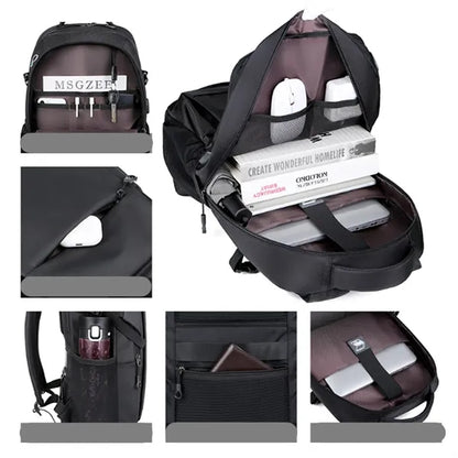 20L Modern Business & Travel Laptop Backpack with USB Port