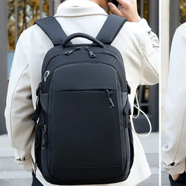20L Modern Business & Travel Laptop Backpack with USB Port