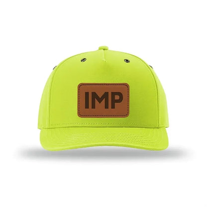 Richardson Burnside Hat w/Leather Patches or Embroidery