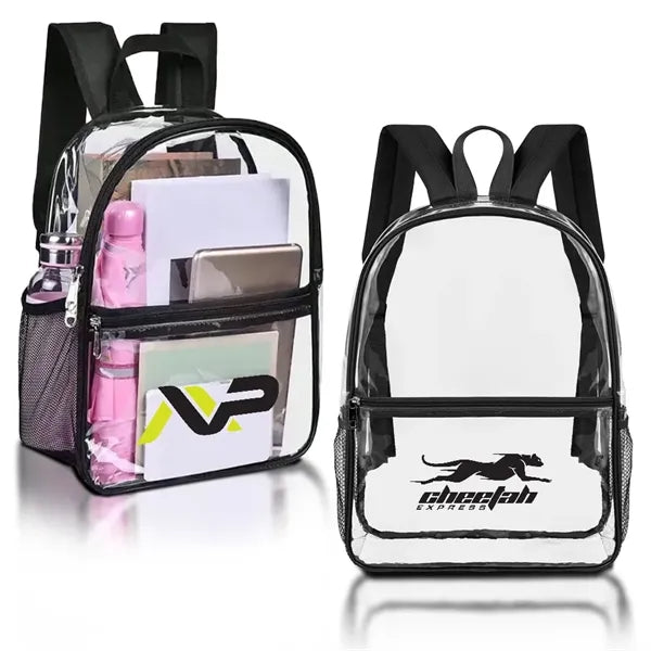 Heavy Duty Multi-Compartment PVC Transparent Backpack