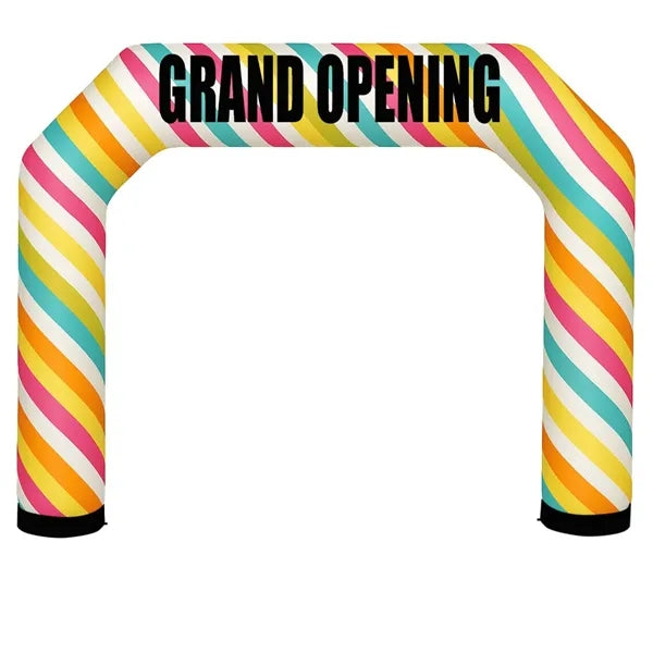 20' Continuous Air Blown Inflatable Arch (Dye Sublimation)