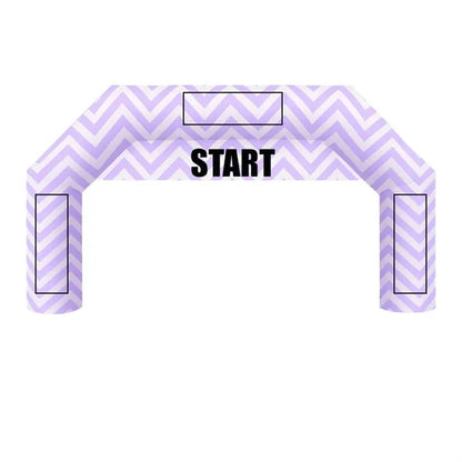 20' Continuous Air Blown Inflatable Arch (Dye Sublimation)