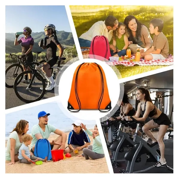 Drawstring Backpack Bulk Cinch Bag