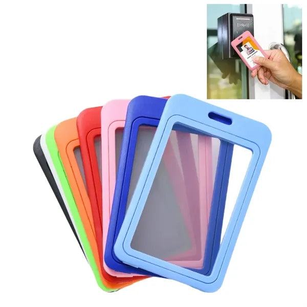 ID Badge Holder with Double Sided Windows