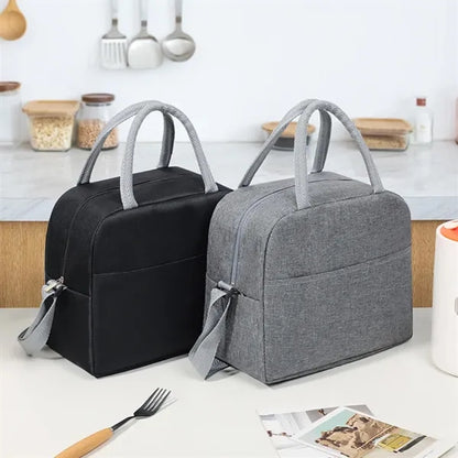 Large capacity picnic work insulated lunch cooler tote bag