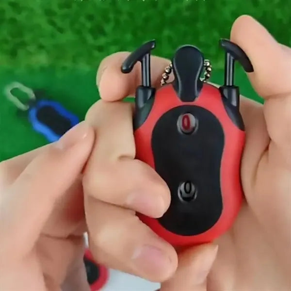 Portable Dual-Player Golf Stroke Counter with 2 Clickers
