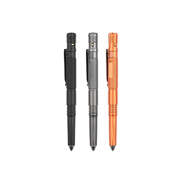 6-in-1 Multifunctional Self-Defense Tactical Pen with Torch