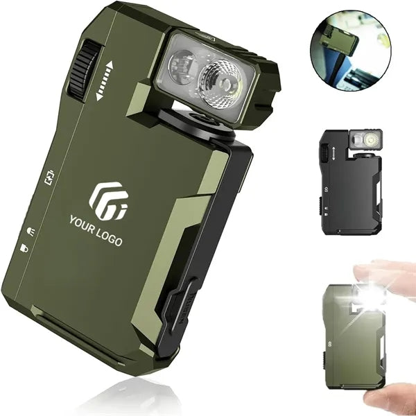 Rechargeable outdoor emergency 400 lumens EDC  flashlight