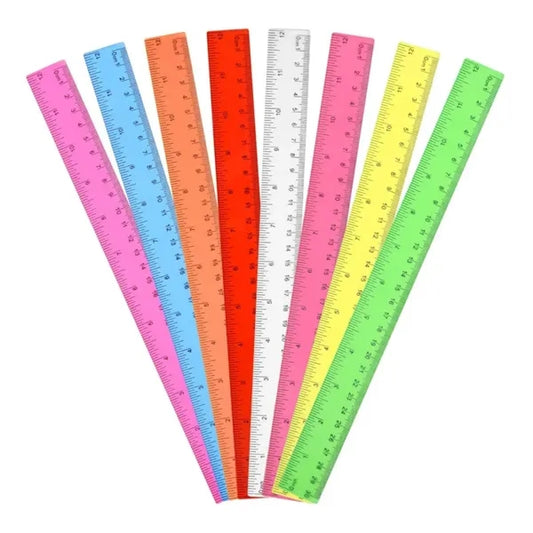 Color Transparent Plastic Rulers