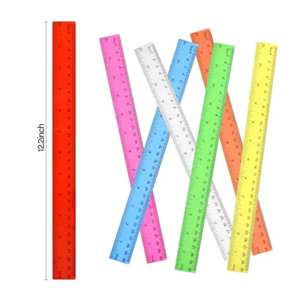 Color Transparent Plastic Rulers