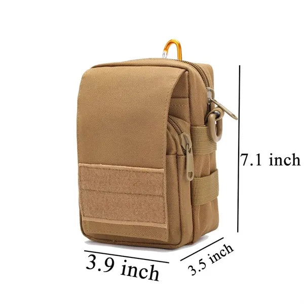 Multipurpose Tactical Utility Waist Bag with Shoulder Strap