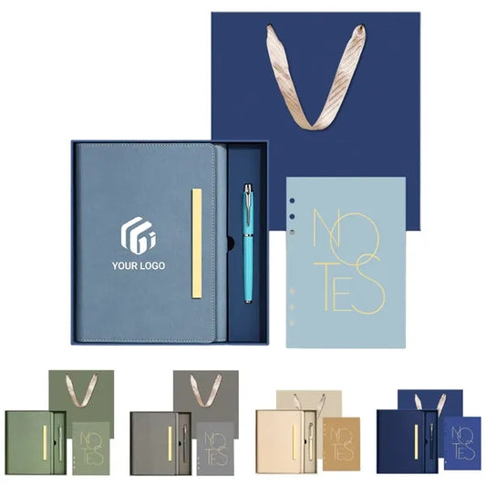 Practical school office business notebook pen gift box set