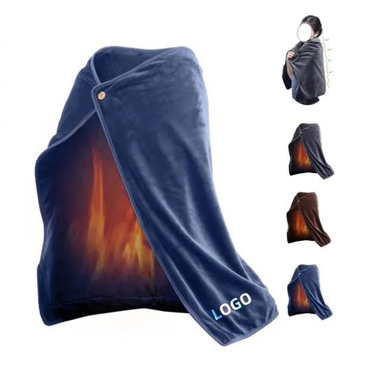 USB Heated Warm Fleece Blanket