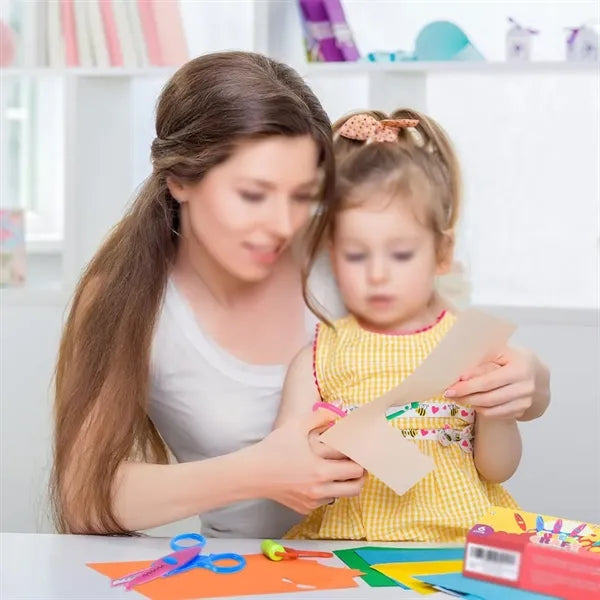 School kids adults safety decorative edge craft scissors