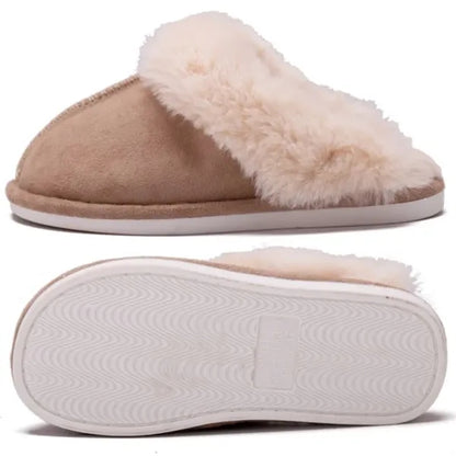 Cozy Faux Fur Winter Slippers for Indoor Warm Comfort