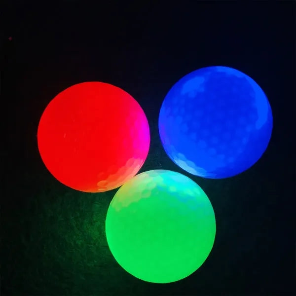 6-Color Bright Luminous Night LED Golf for Long Lasting Glow
