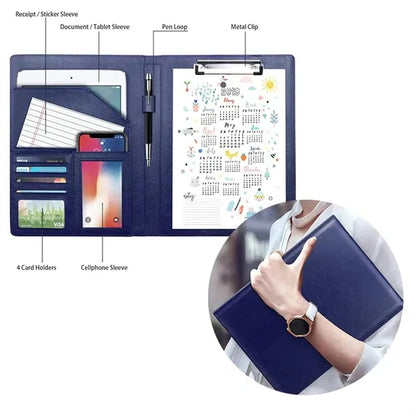 A4 Business Resume Portfolio Folder