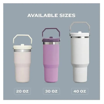 30oz  Flip Straw Tumbler with Handle