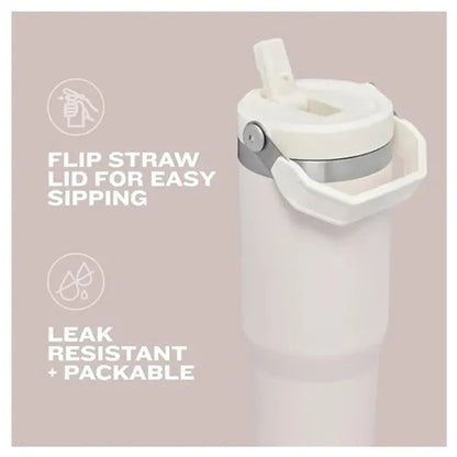 30oz  Flip Straw Tumbler with Handle