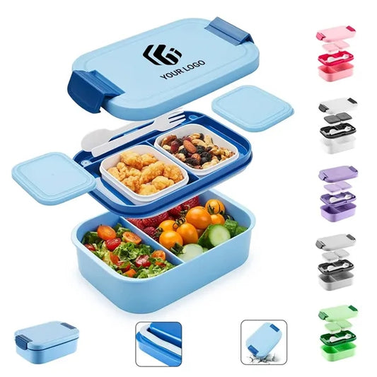 School office microwave safe leakproof portable lunch box
