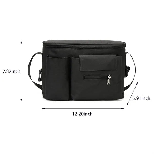 Travel outdoor universal baby stroller hanging storage bag