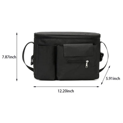Travel outdoor universal baby stroller hanging storage bag