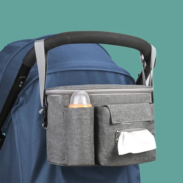 Travel outdoor universal baby stroller hanging storage bag