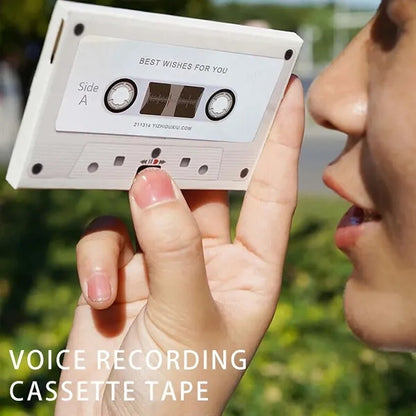 Christmas gift thank you card voice recording cassette tape