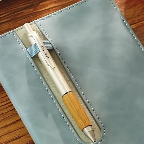 School office work gift pu leather a5 thick journal notebook