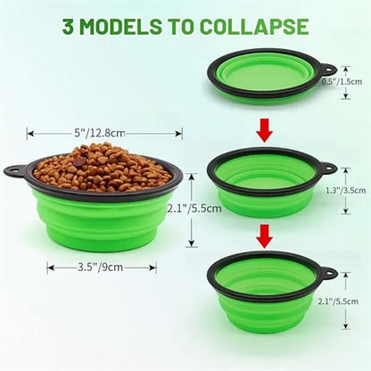 Collapsible Portable Pet Bowls