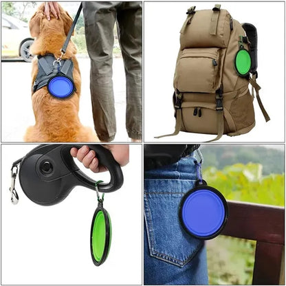 Collapsible Portable Pet Bowls