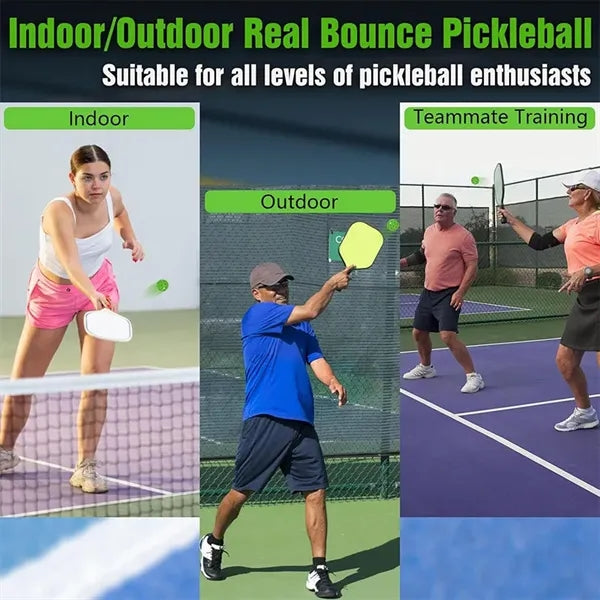 Durable 4 Pickleball Balls Set