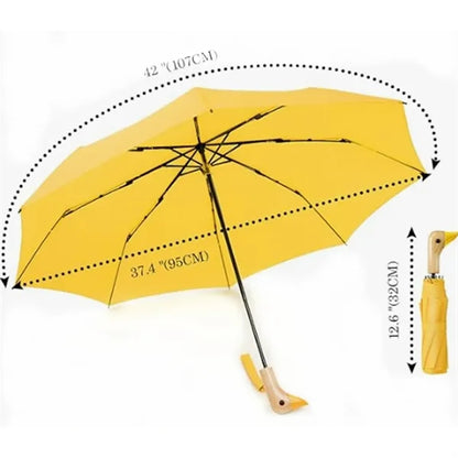 Cute Design Duck Head Umbrella