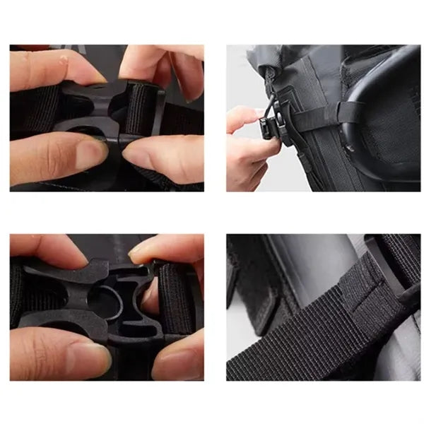 Waterproof Quick Release Motorcycle Crash Bar Side Bag
