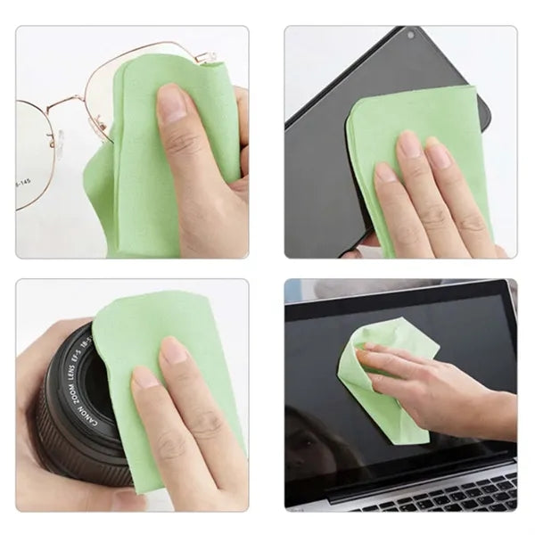 Home travel soft eyeglasses cleaner wipes cleaning cloth