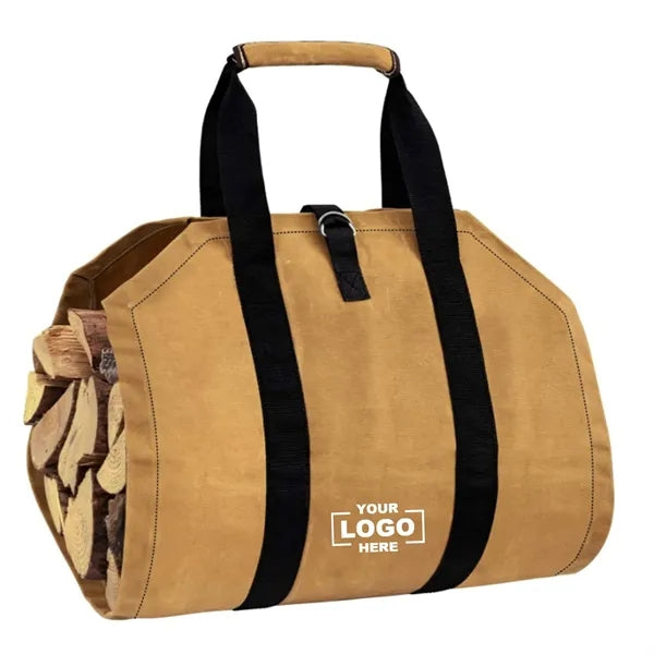 Canvas Log  Firewood wood Carrying Bag