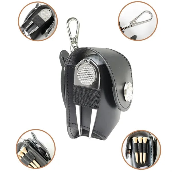 Golfers sports accessories gift golf ball waist bag pouch