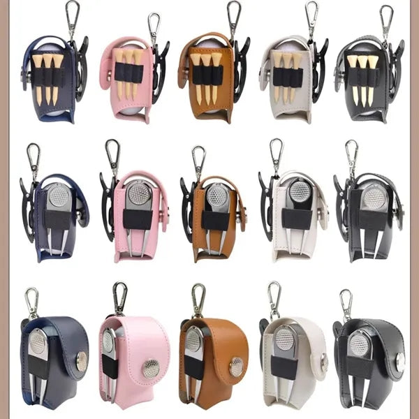 Golfers sports accessories gift golf ball waist bag pouch