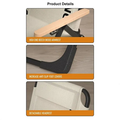 Portable High Back Camping Folding Chair